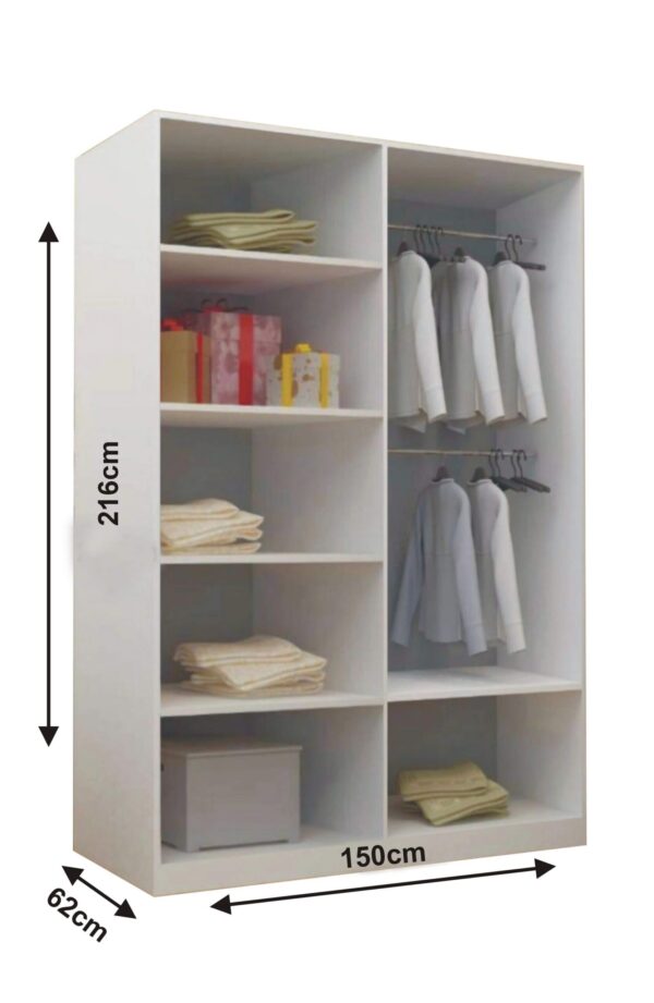 Small Cheap Wardrobes with Shelves Must Gone - Image 2