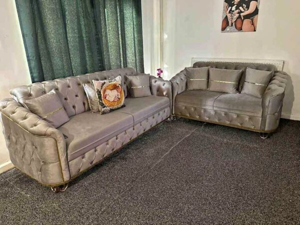 Luxury Fabric Sofa Collection - Designer Living Room Sofas Online - Image 2