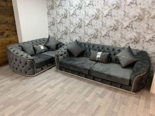 Luxury Fabric Sofa Collection - Designer Living Room Sofas Online - Image 3