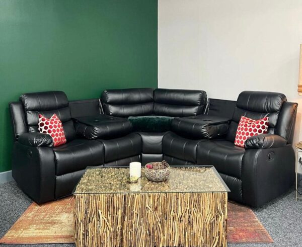 CLEARANCE SALE! Recliner Sofas for Sale - Cup Holders & Footrest