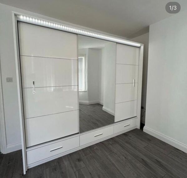 Florence High Gloss 254cm Bulk Clearance outlet - Image 2