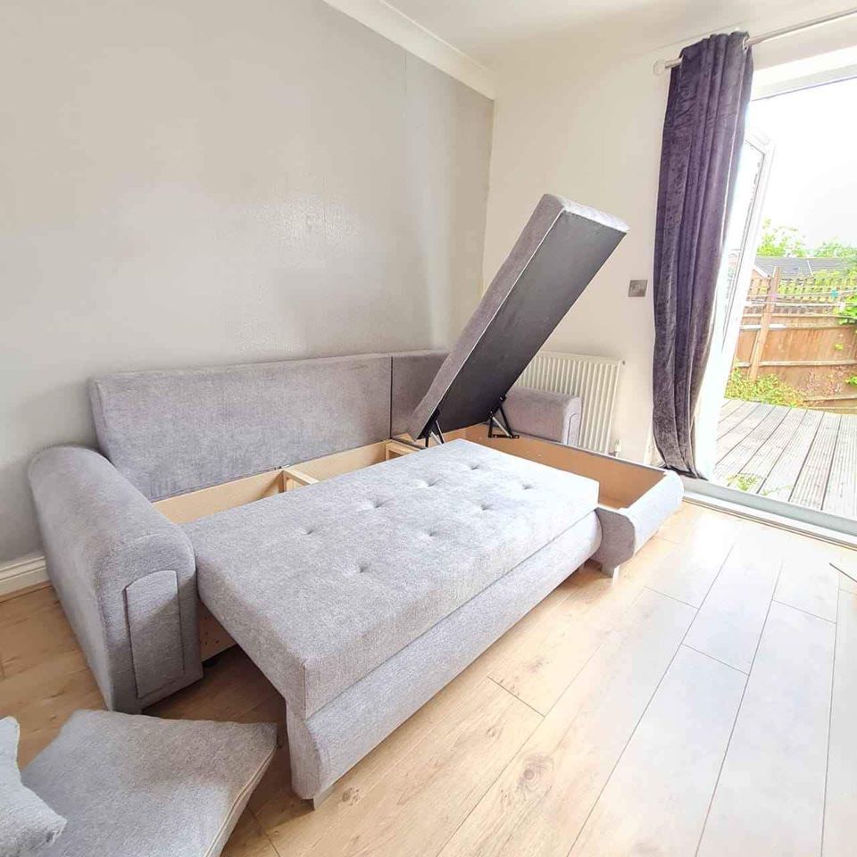 L-Shaped Sofa Bed