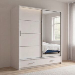 small-wardrobe-with-shelves & Drawers