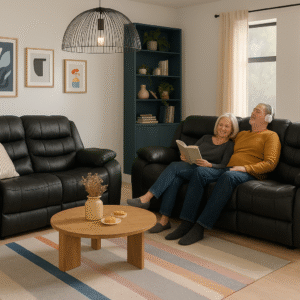 Leather Recliner Sofas