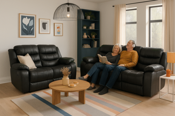 Leather Recliner Sofas